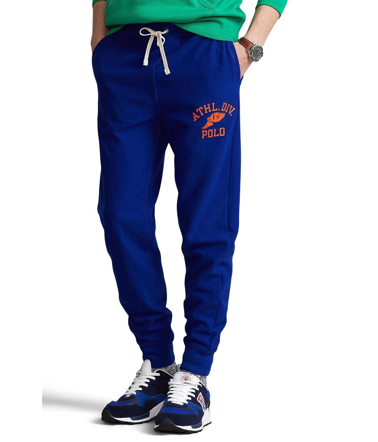 

Брюки Polo Ralph Lauren, Fleece Graphic Jogger Pants, Синий