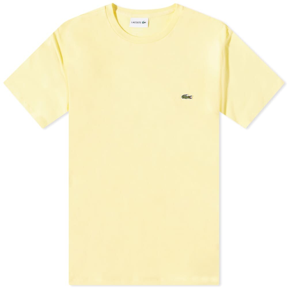 

Футболка Lacoste Classic Pima Tee, Желтый