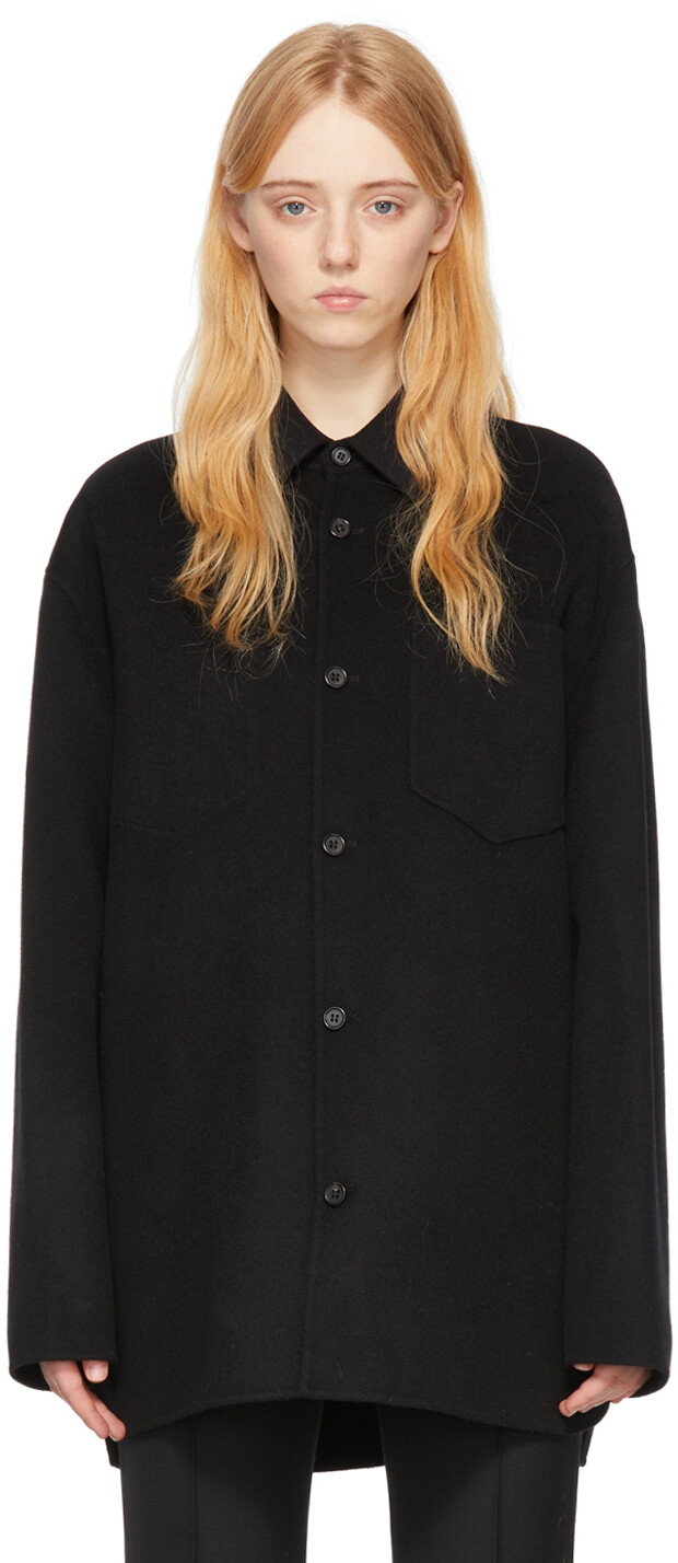 

Черная шерстяная куртка Acne Studios