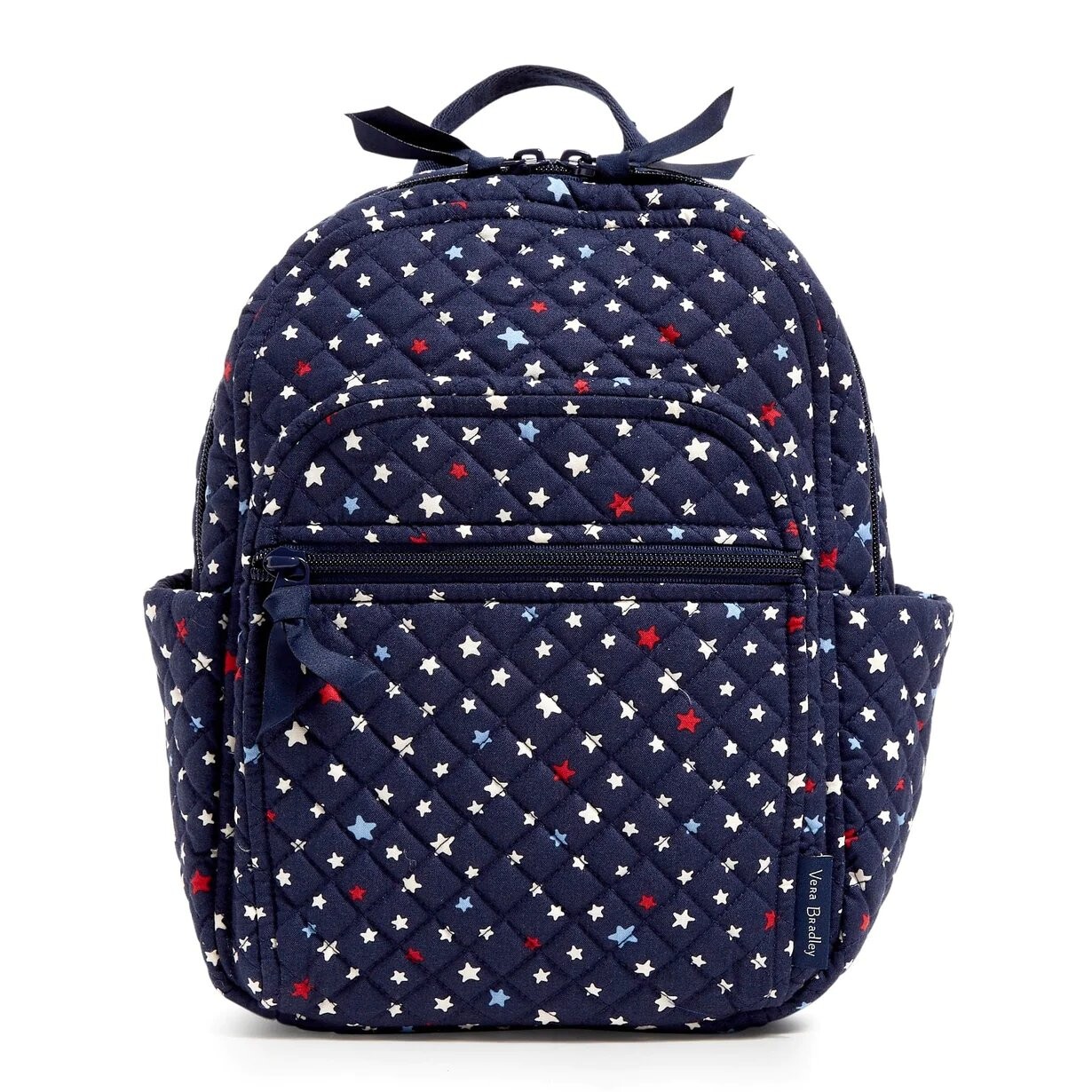 

Рюкзак Vera Bradley Cotton Small Women's, темно-синий/белый