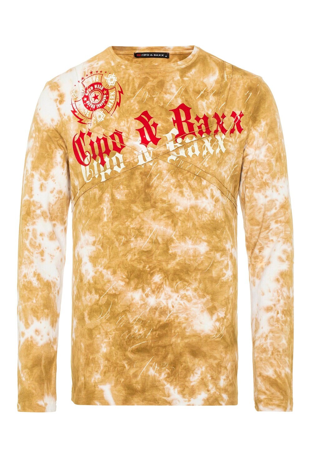 

Футболка Cipo & Baxx, горчица