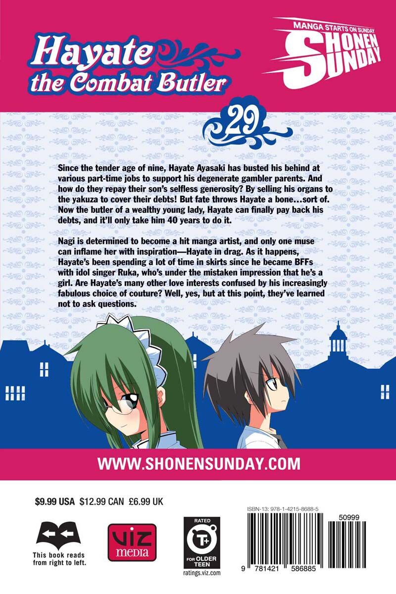 

Манга Hayate the Combat Butler Manga Volume 29