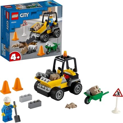 

Конструктор Lego 60284 City строительный грузовик с блоками и погрузчиком