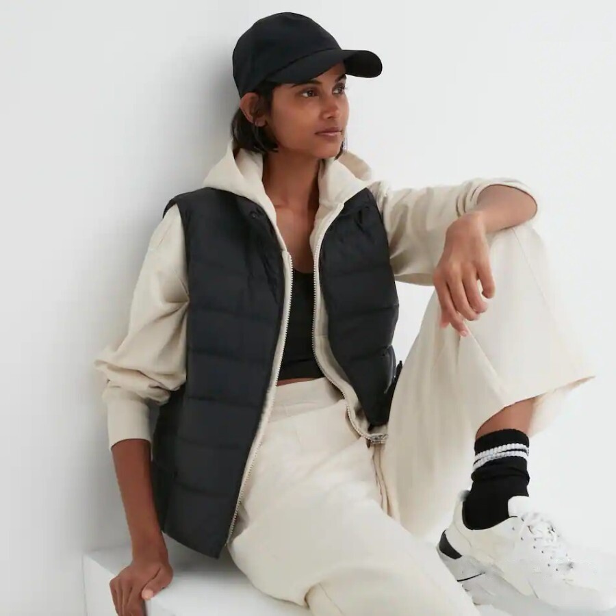 

Жилет Uniqlo Lined Fleece, черный