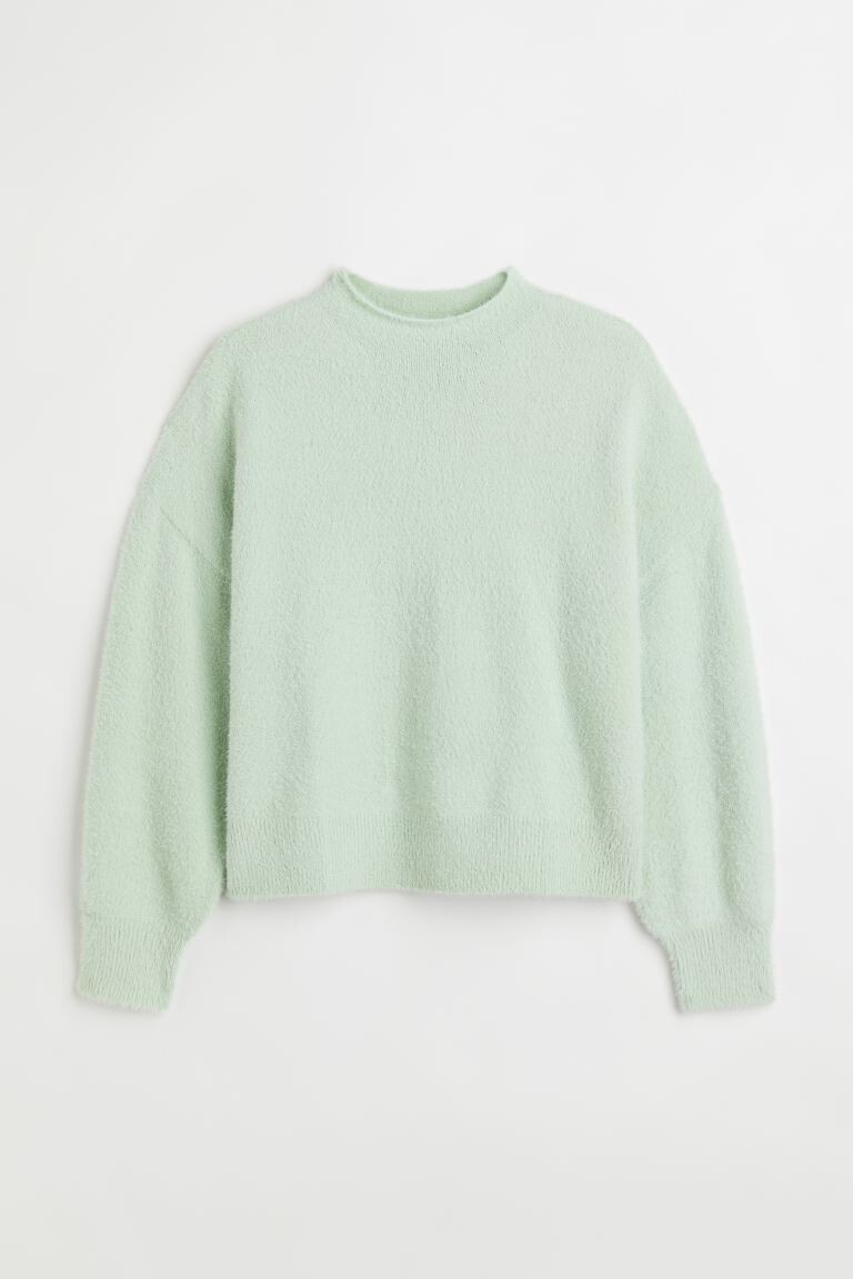 

Джемпер H&M+, мятно-зеленый