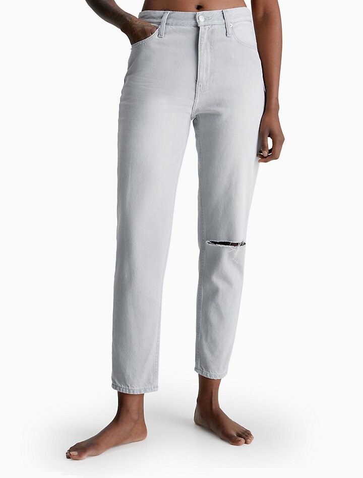 

Джинсы Mom длиной до щиколотки Calvin Klein, синий