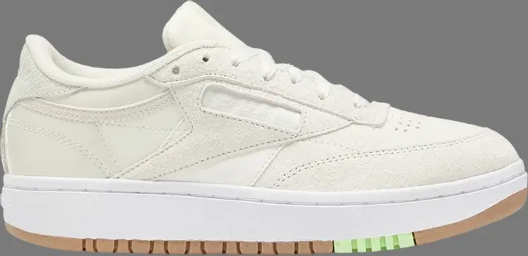 

Кроссовки wmns club c double 'chalk' Reebok, пломбир