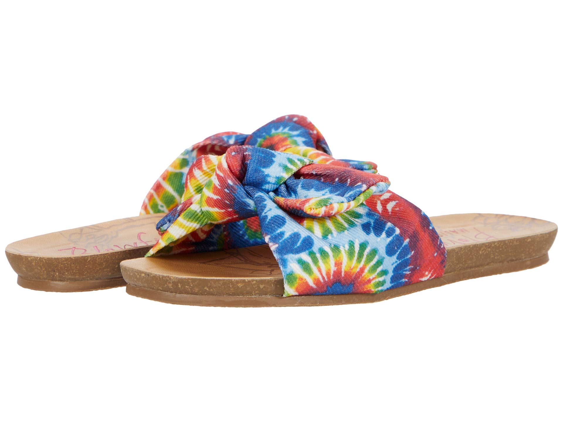 Шлепанцы Blowfish Malibu Kids, Gett K 2021 new tie dye shoelaces aj1 canvas shoelaces colorful tie dye shoe lace women men shoelace 47 55
