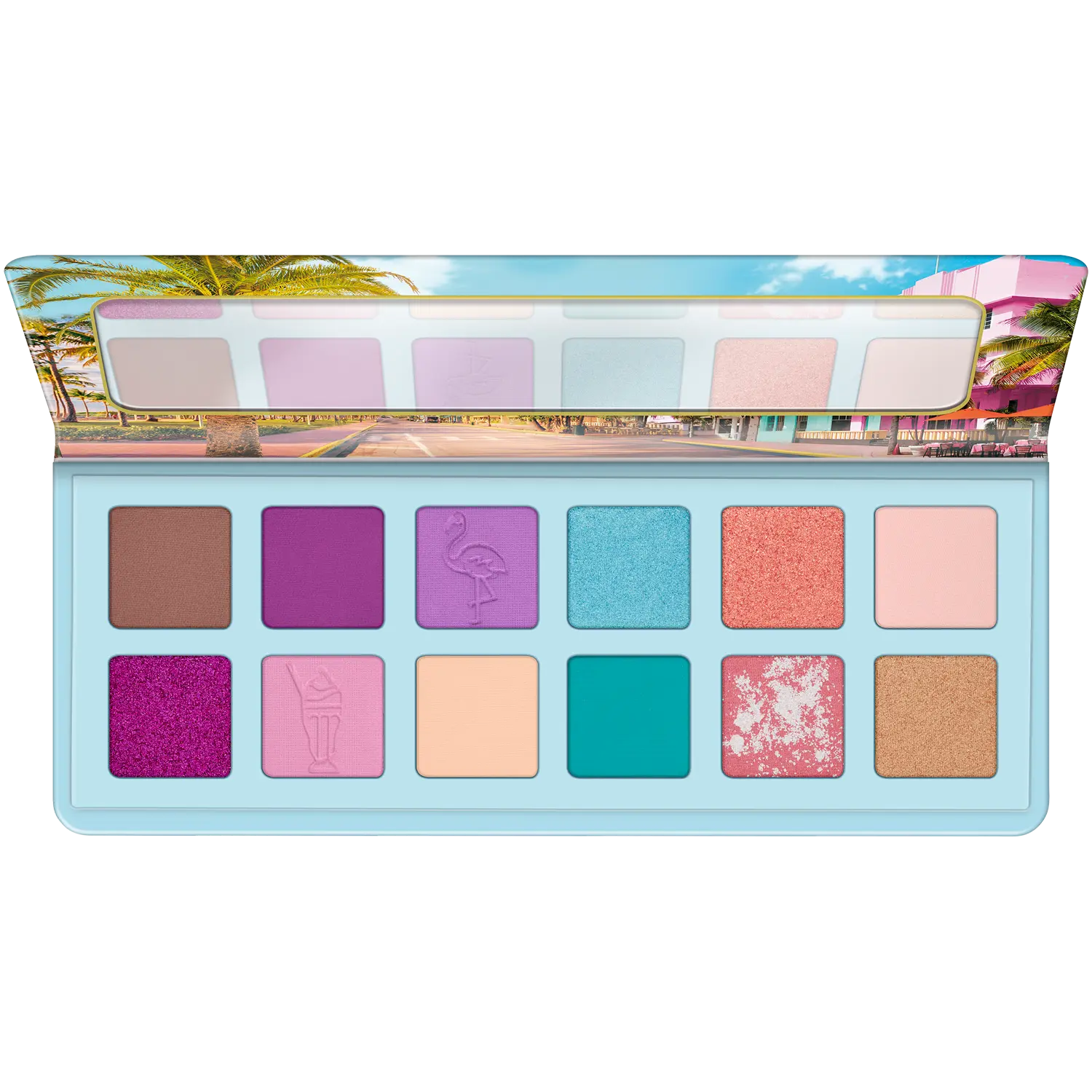 

Essence Welcome To Miami палетка теней для век, 13,2 г