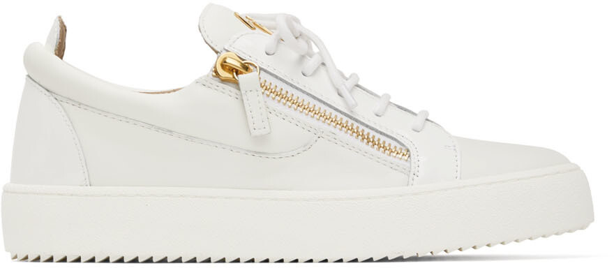 

Белые кроссовки Frankie Giuseppe Zanotti