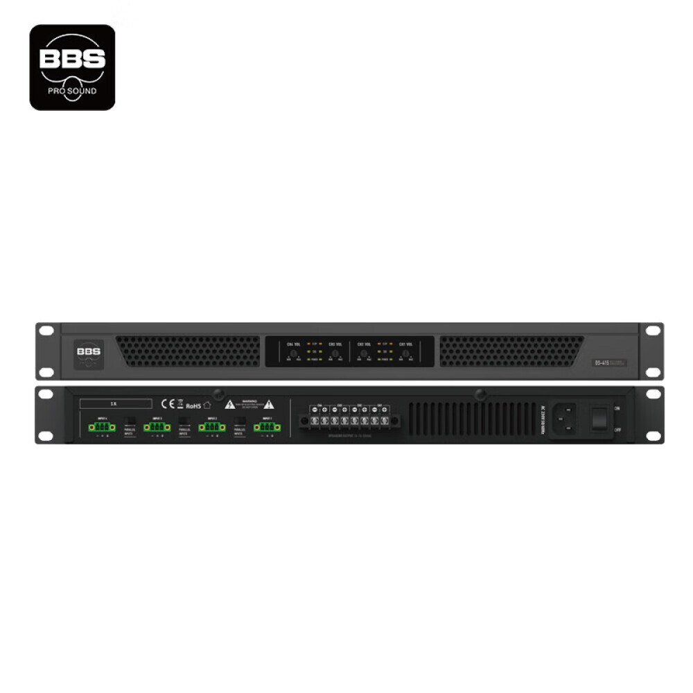 

Цифровой усилитель мощности BBS DS-415 для конференций, черный