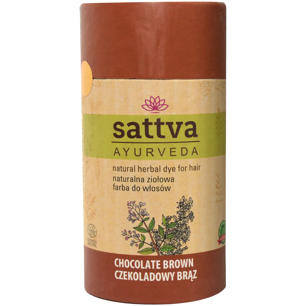 

Sattva хна для волос шоколадно-русая, 150 г