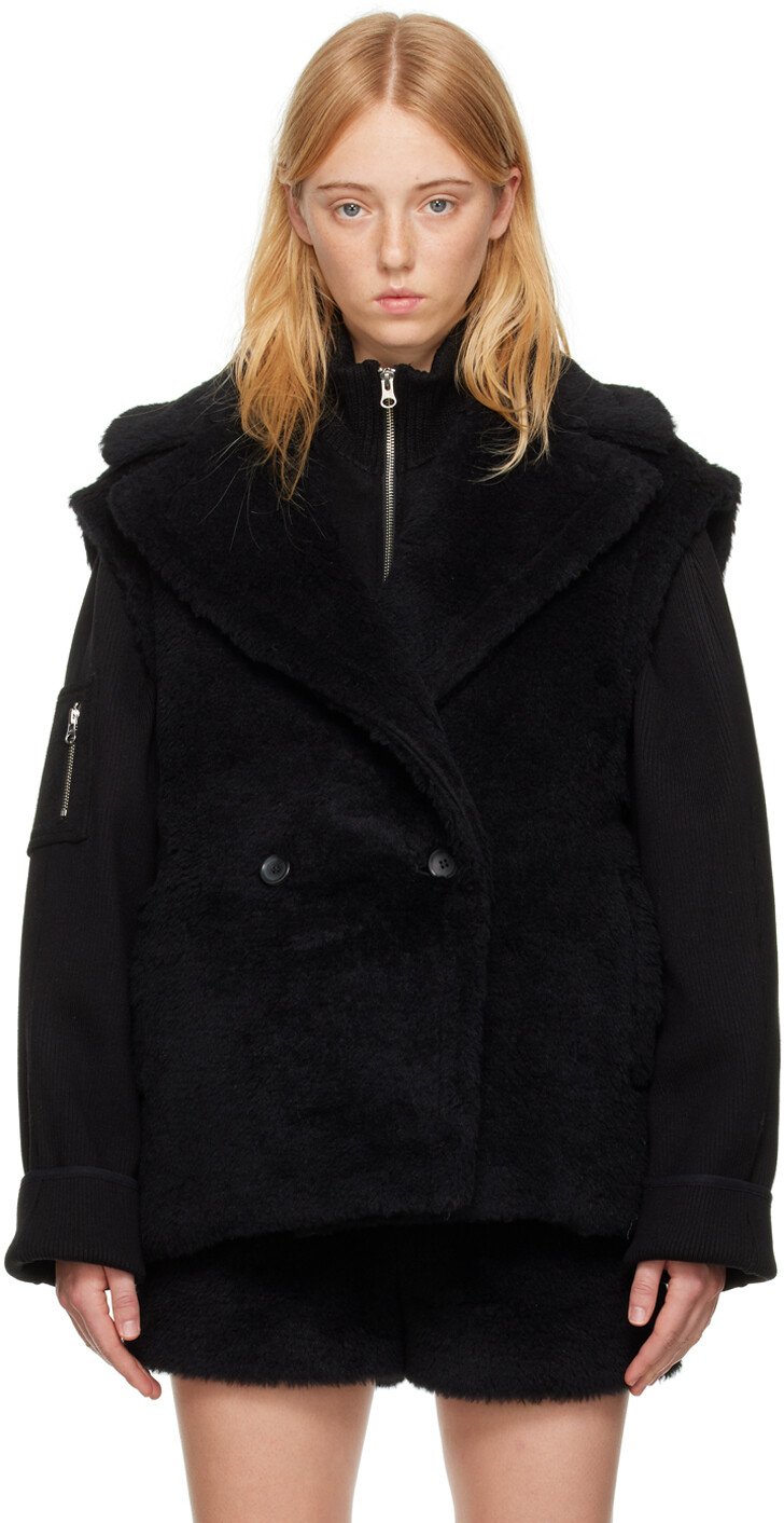 

Черный жилет Libano Max Mara