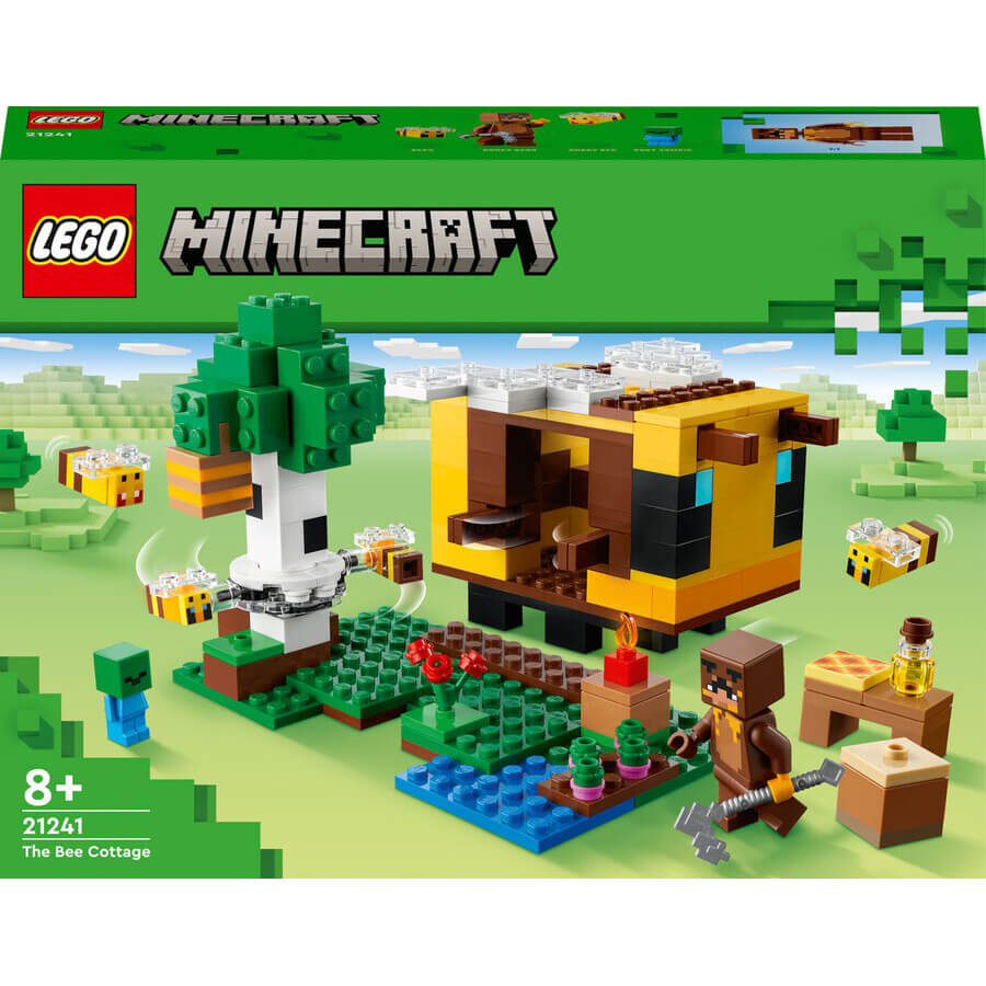 Конструктор Lego 21241 Minecraft Пчелиный коттедж