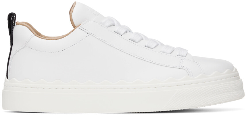 

Белые кроссовки Lauren Chloé