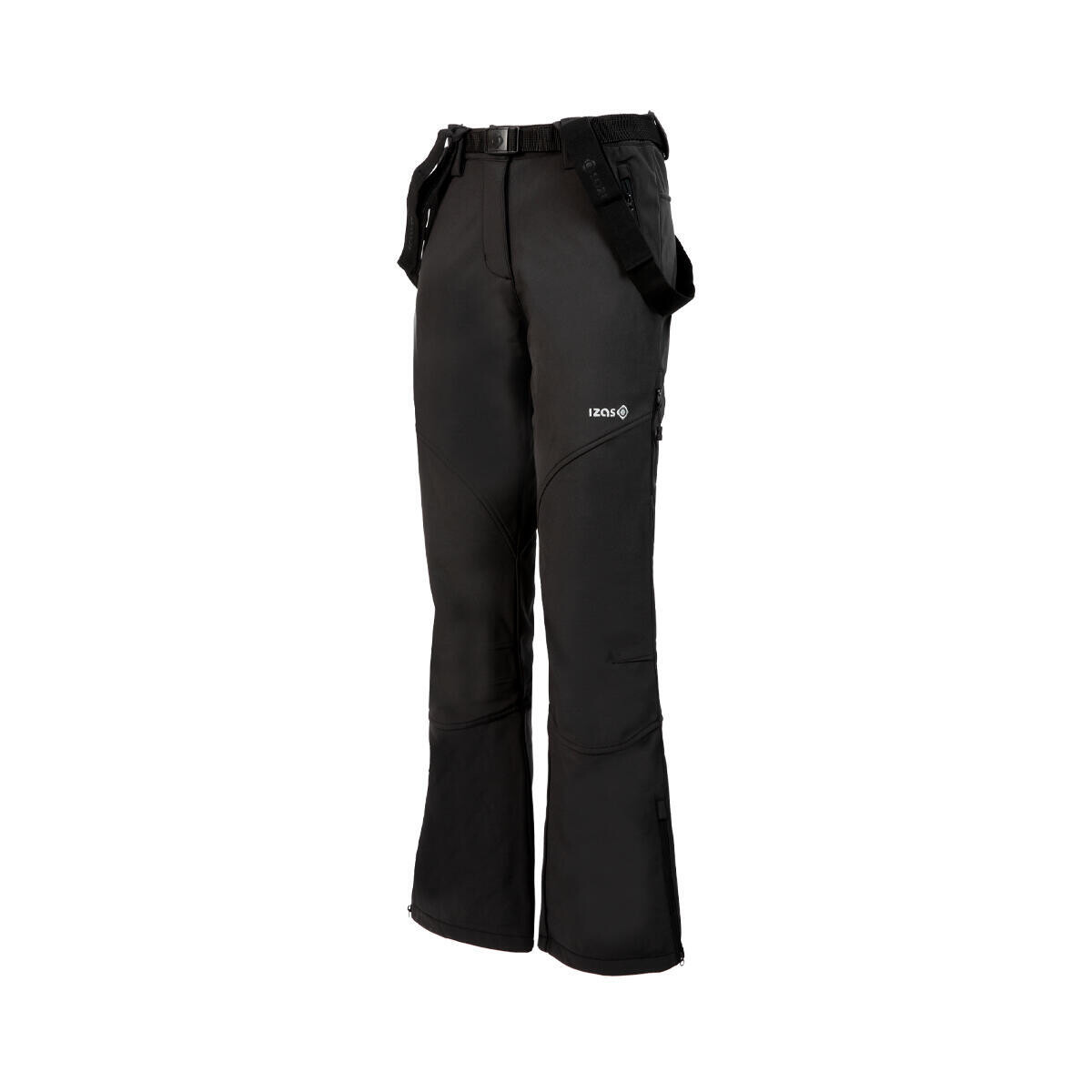 

Брюкиженские Izas Softshell Malcus W с ветрозащитной мембраной и флисовой подкладкой, черный