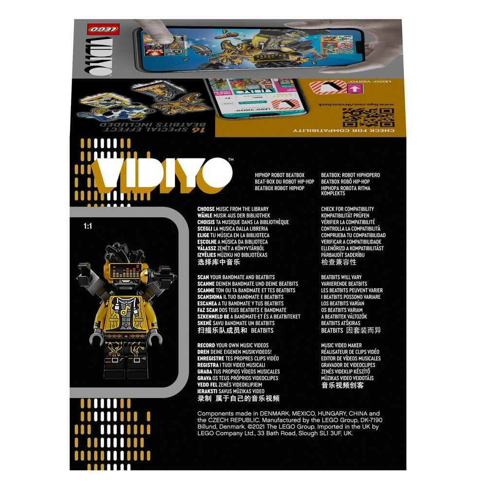 LEGO VIDIYO Конструктор Битбокс Хип-Хоп Робота