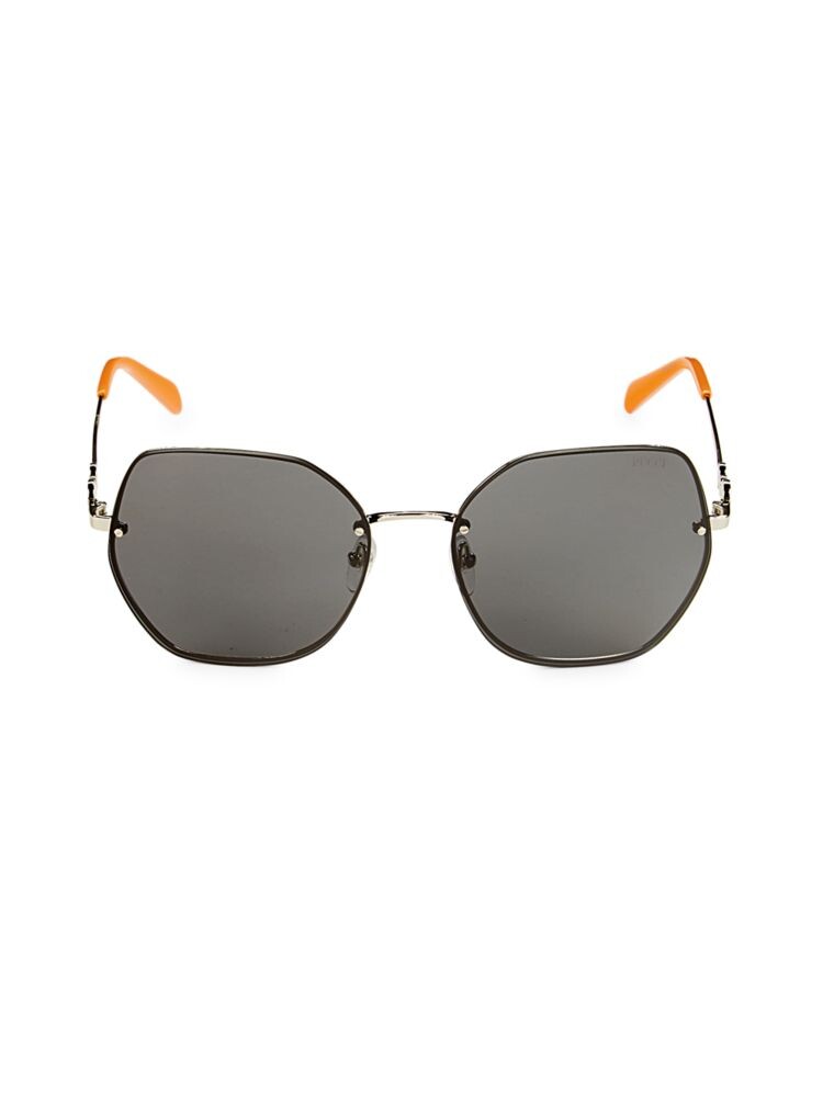 

Солнцезащитные очки-бабочки 60MM Emilio Pucci, цвет Gunmetal