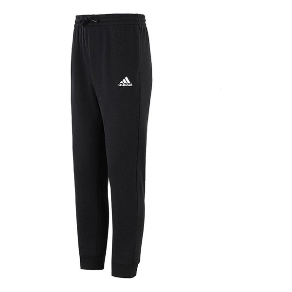 

Спортивные штаны Adidas Logo Embroidered Solid Color Bundle Feet Sports Pants/Trousers/Joggers Black, Черный