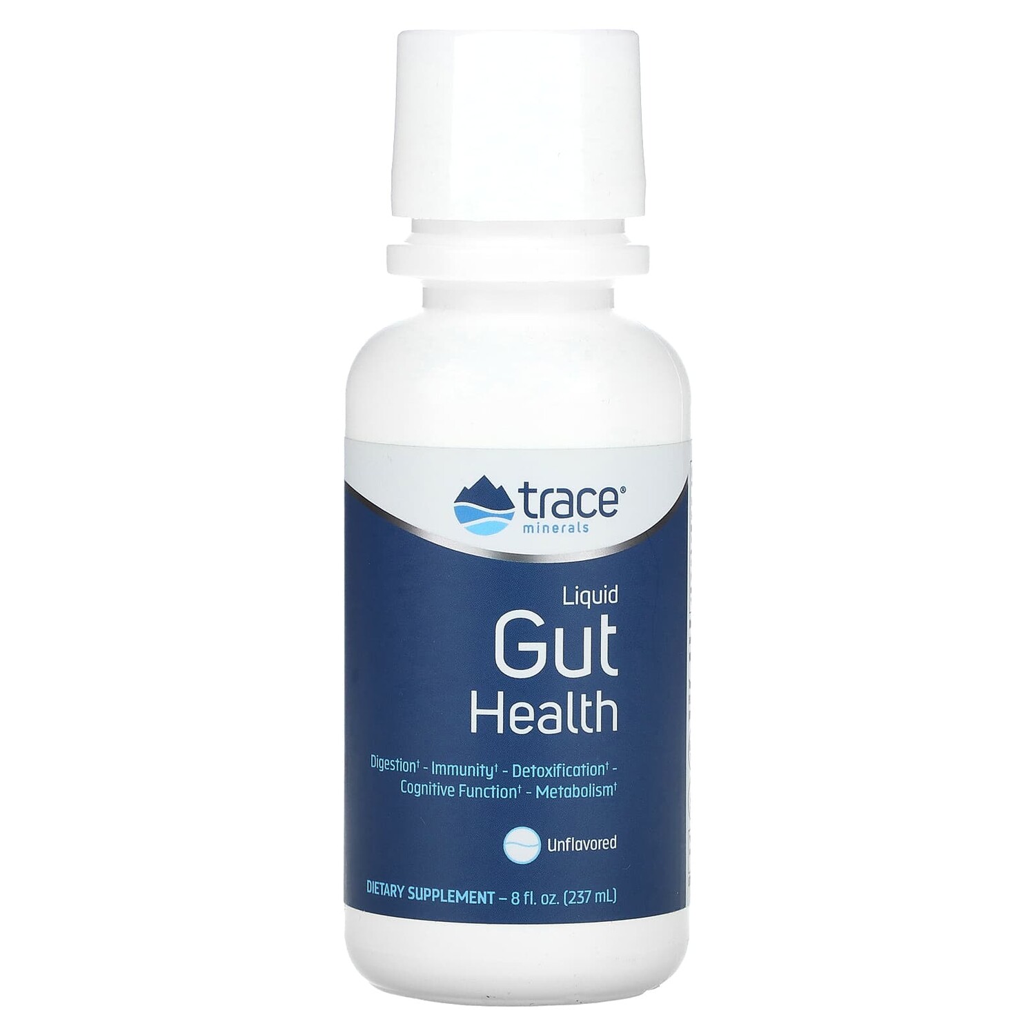 

Liquid Gut Health, без добавок, 237 мл (8 жидк. Унций), Trace Minerals