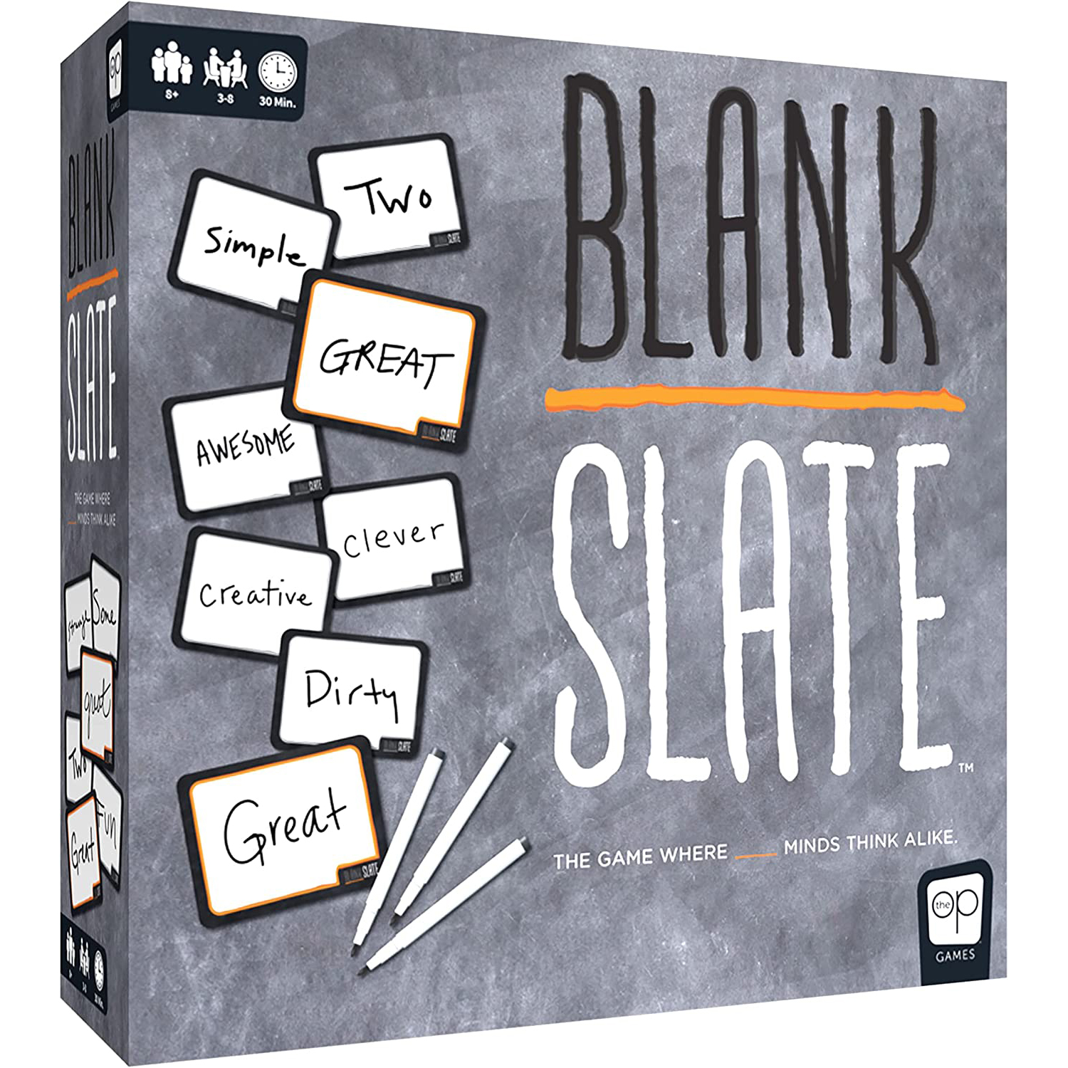 Настольная игра Usaopoly Blank Slate: The Game Where Great Minds Think  Alike – заказать по выгодной цене из-за рубежа в «CDEK.Shopping»