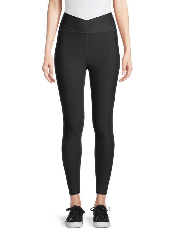 

Трикотажные укороченные леггинсы Pure Navy Black, Серый