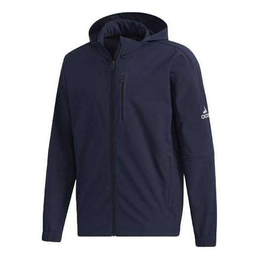 

Куртка Adidas Training Sports Hooded Navy Blue, Синий