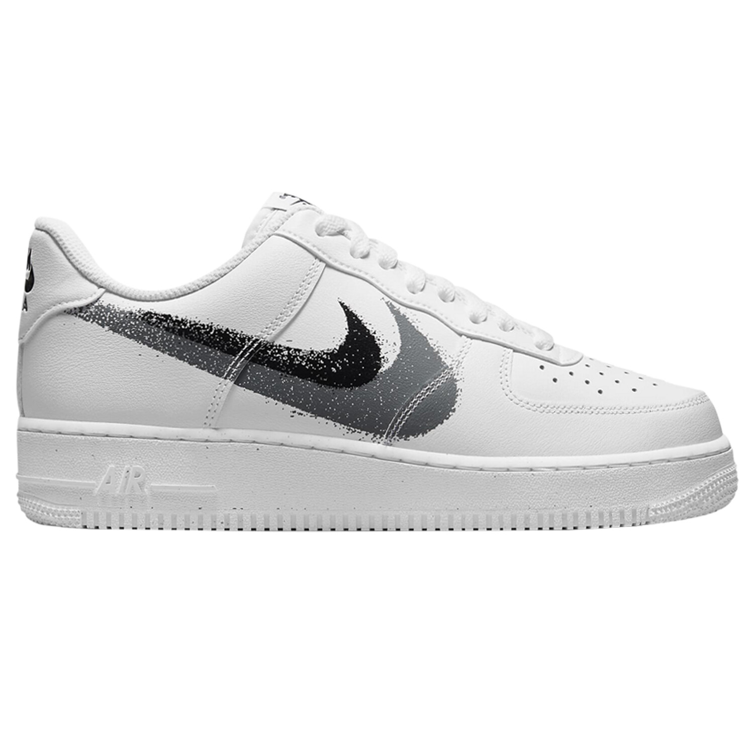 кроссовки nike air force 1 low spray paint swoosh белый Кроссовки Nike Air Force 1 '07 'Spray Paint Swoosh', белый