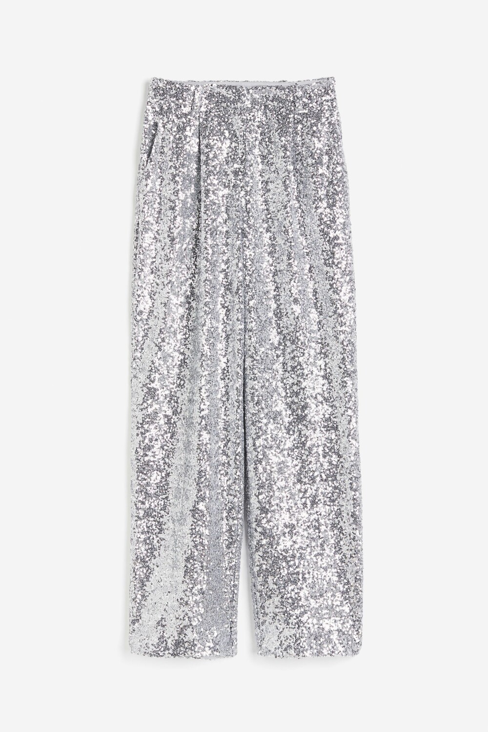 

Брюки H&M Shimmery, серебристый