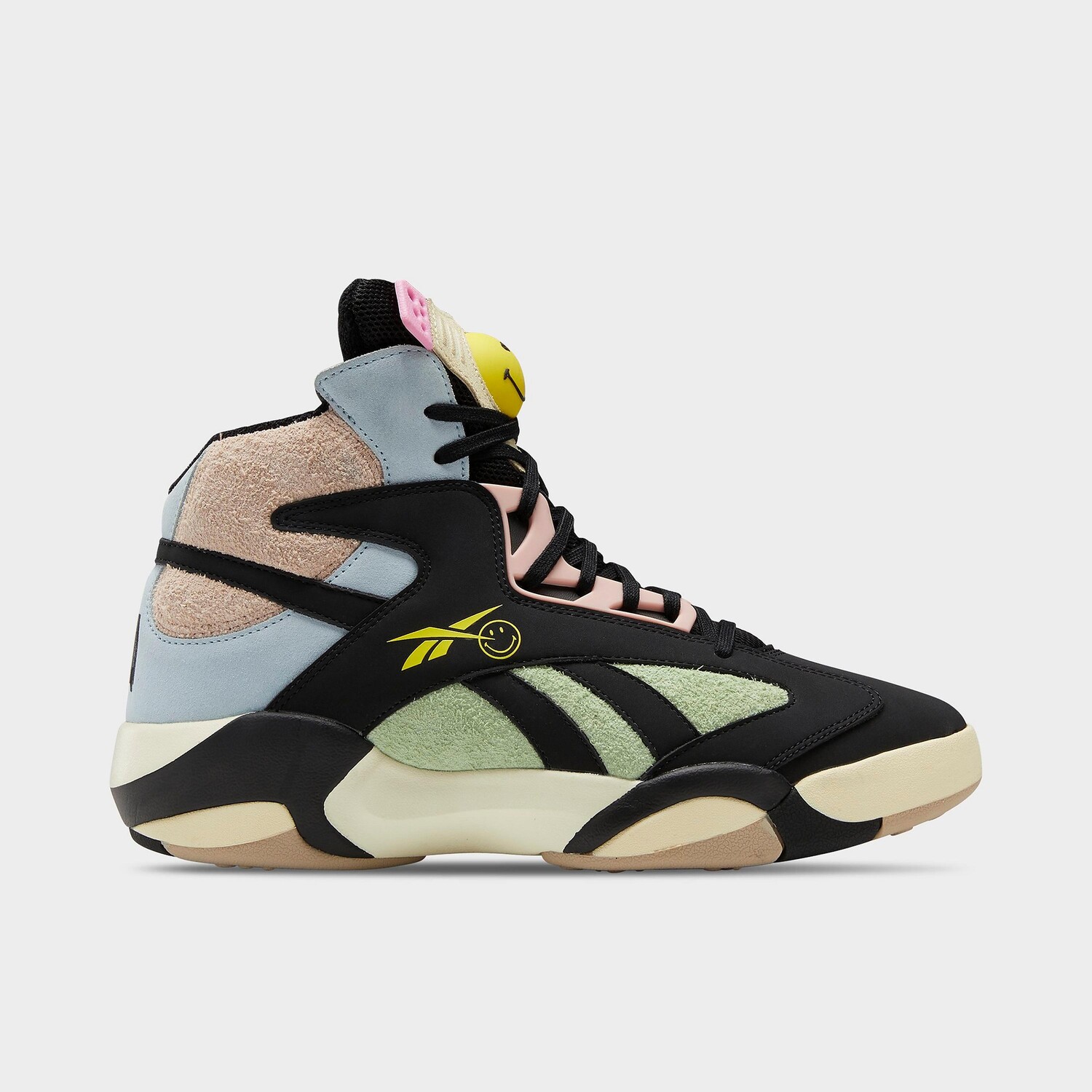 

Мужские баскетбольные кроссовки Reebok Shaq Attaq в стиле ретро, черный