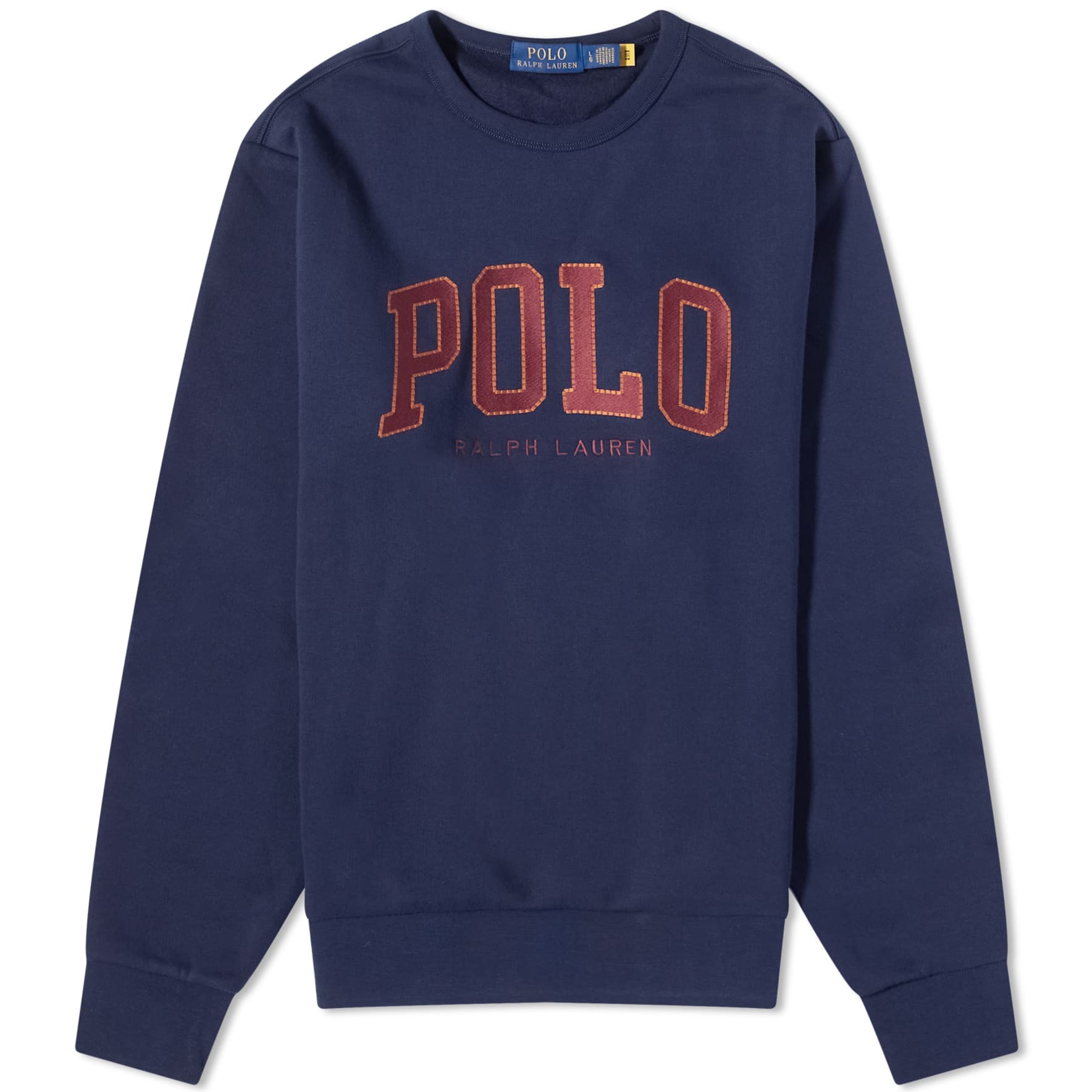 цена Свитшот Polo Ralph Lauren Polo College Logo Crew, синий