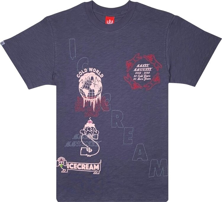 

Футболка Icecream Vegas T-Shirt 'Periscope', фиолетовый