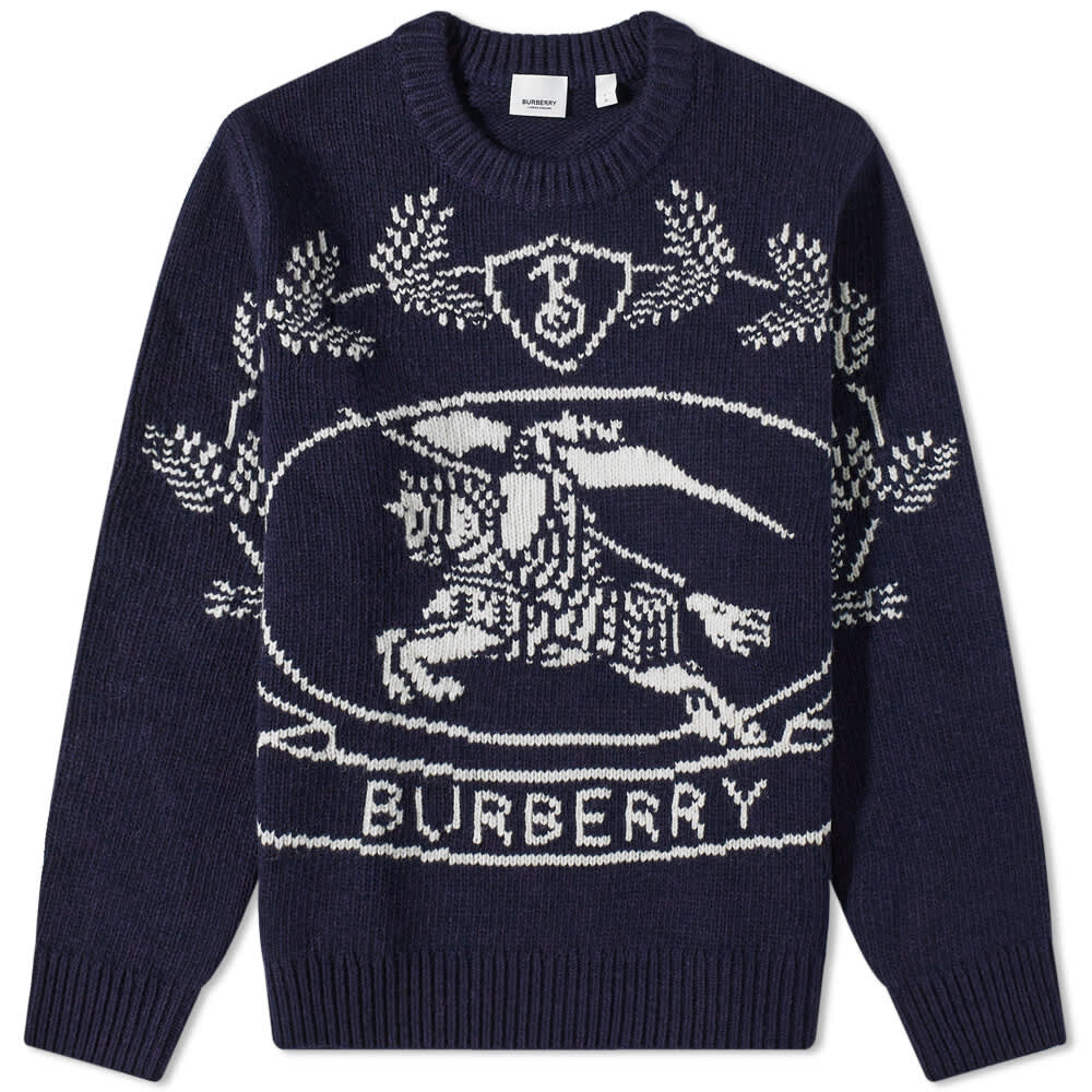 

Джемпер Burberry Alton EKD Crew Knit, Черный