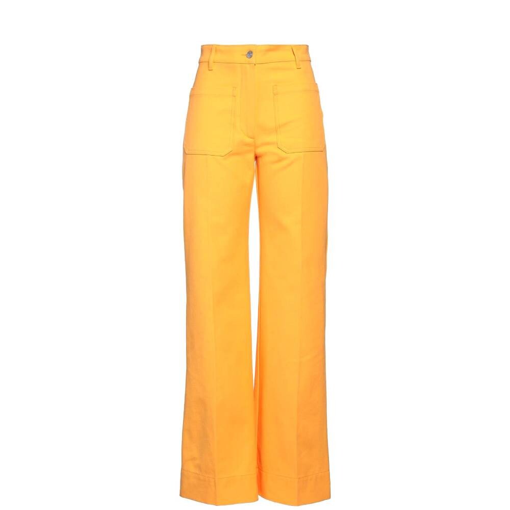 

Брюки Victoria Beckham Casual, светло-оранжевый