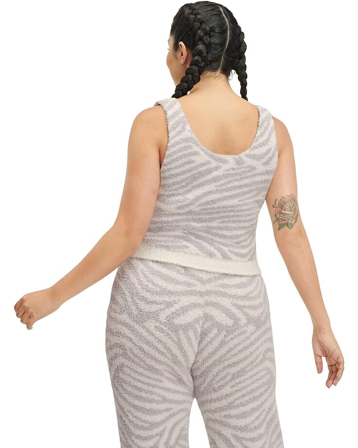

Свитер UGG Dulcie tank, цвет Metal Grey Zebra