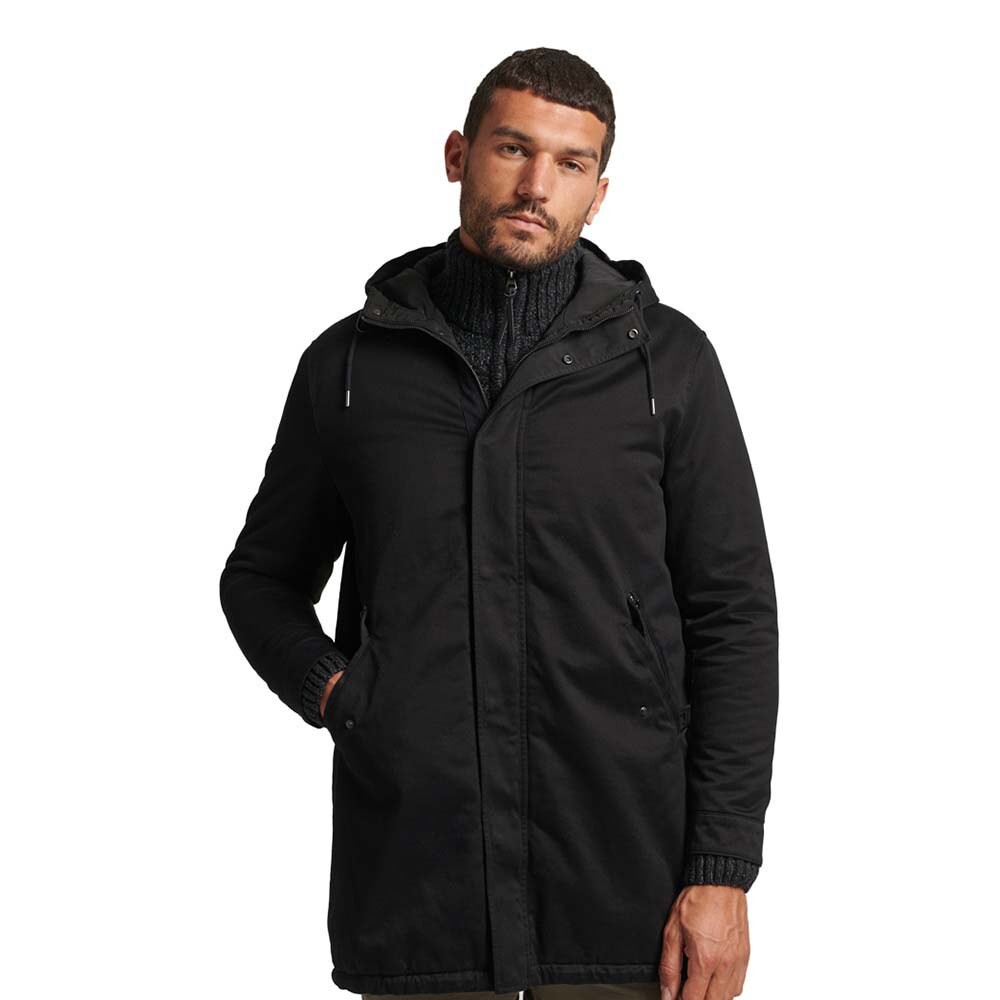 

Куртка Superdry Studios Fishtail, черный