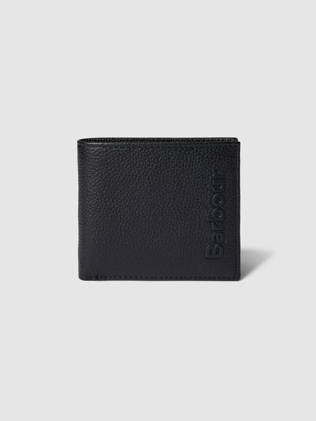 

Кошелек с моделью "DEBOSSED" Barbour, черный