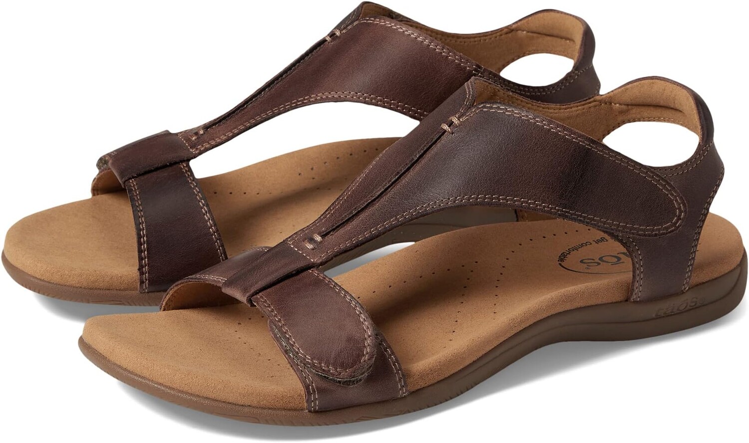 

Сандалии на плоской подошве The Show Taos Footwear, цвет Espresso