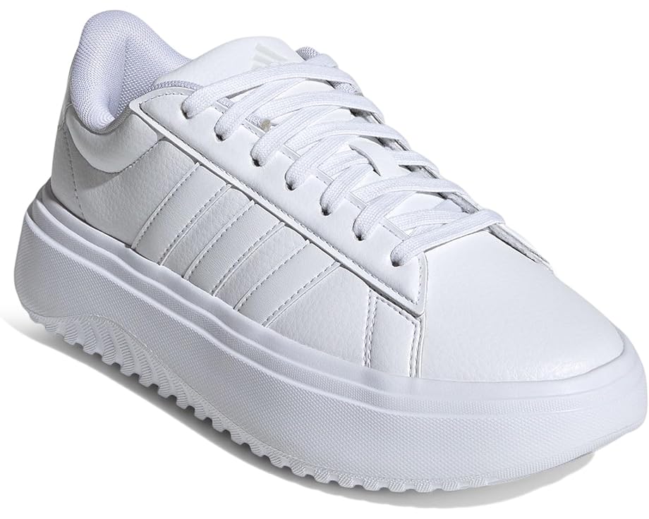 Кроссовки adidas Grand Court Platform, белый кроссовки adidas court platform cln gz1689 белый
