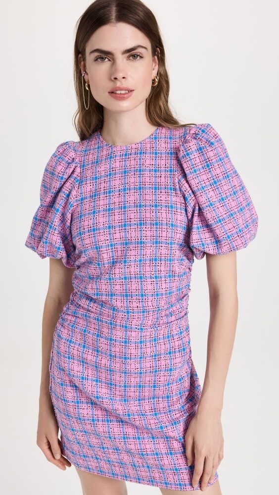 

Платье мини GANNI Check Suiting