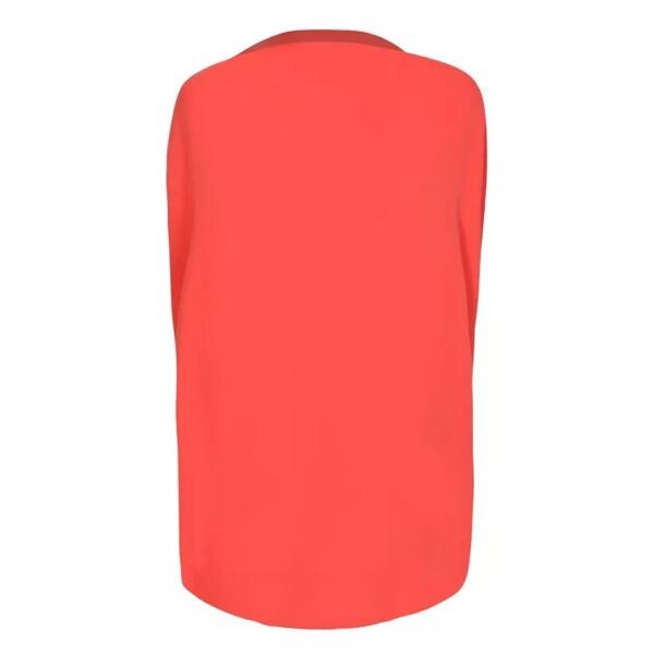 

Футболка flared mock-neck top Mm6 Maison Margiela, оранжевый