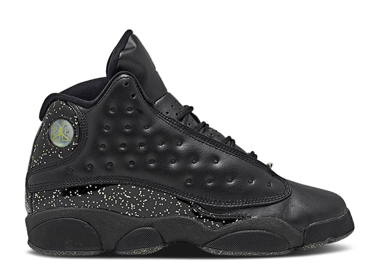

Кроссовки Air Jordan Air Jordan Retro 13 Ps 'Gold Glitter', черный