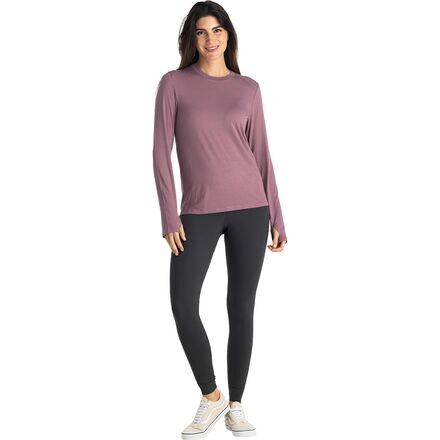 

Рубашка с длинными рукавами Shade II женская Free Fly, цвет Sea Moss Purple