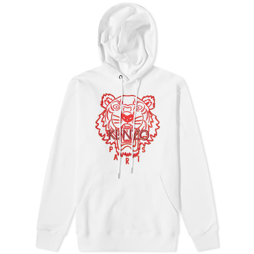 

Толстовка Kenzo CNY Year of The Tiger Popover Hoody, Белый