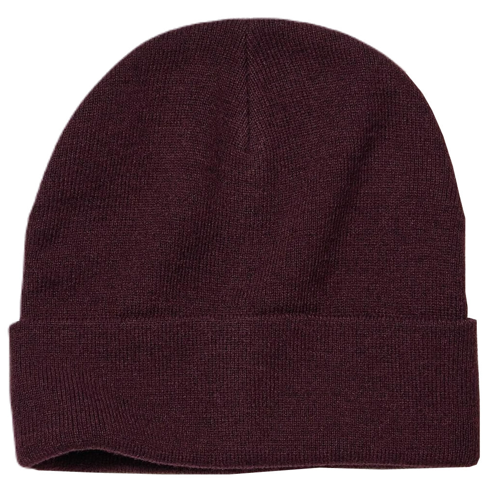 

Шапка Uniqlo Heattech, темно-бордовый