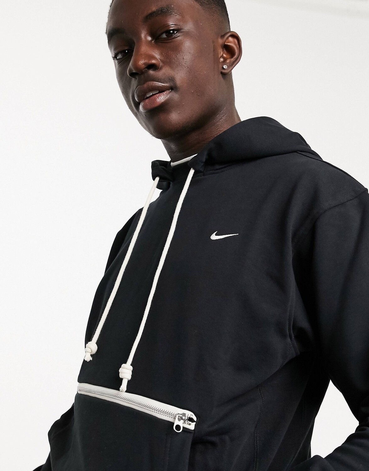 

Мужская толстовка Nike Basketball Standard Issue, черно-белый