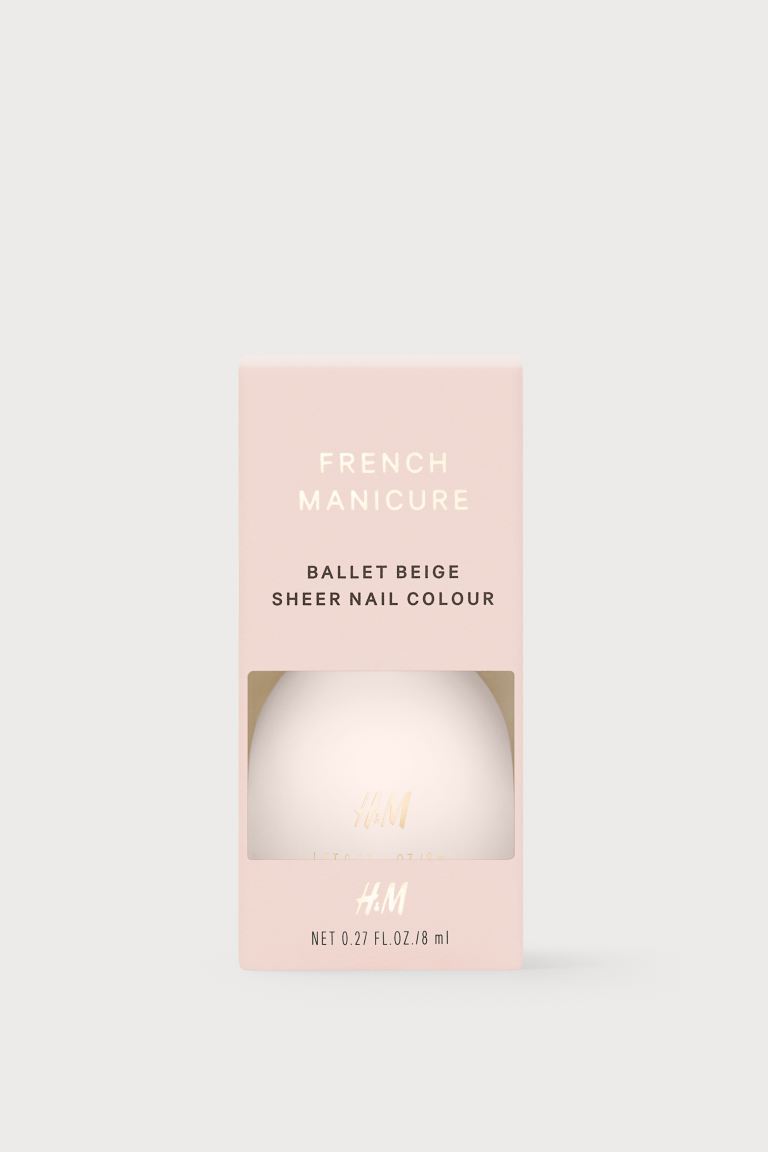 Лак для ногтей H&M, оттенок Ballet Beige лак для французского маникюра essence 02 розовый на льду 8 мл
