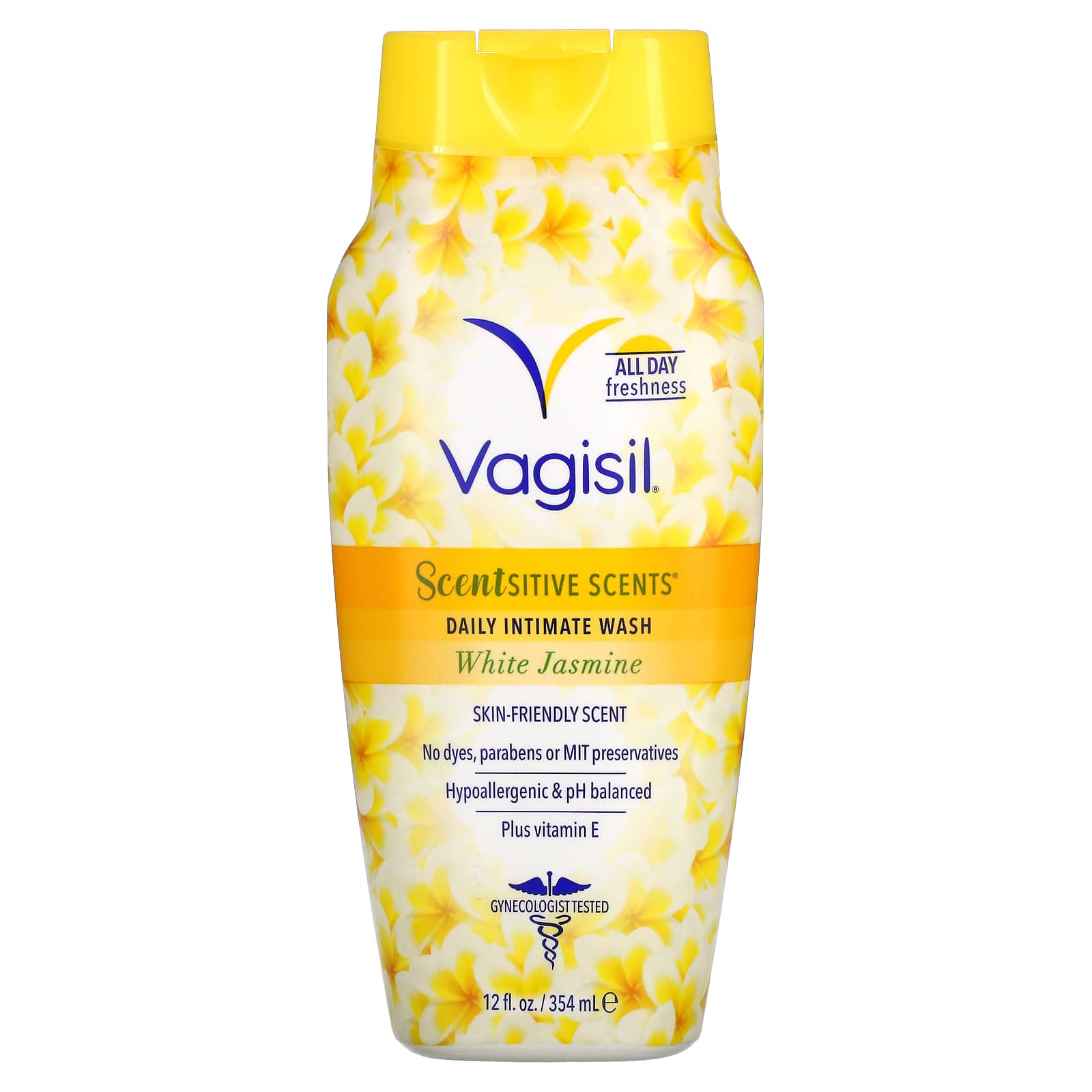 Средство Vagisil для интимной гигиены, белый жасмин, 354 мл