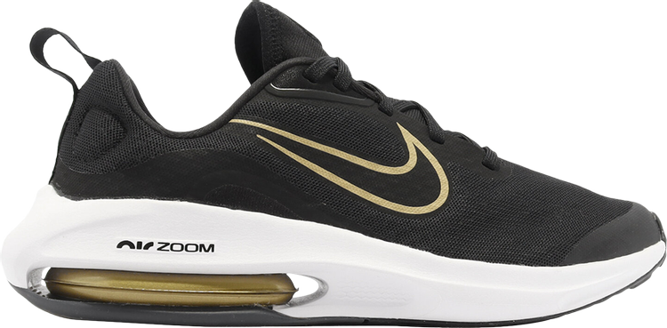 цена Кроссовки Nike Air Zoom Arcadia 2 GS 'Black Metallic Gold', черный