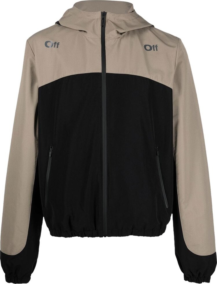 

Куртка Off-White Arrow Outline Block Track Jacket 'Black', черный